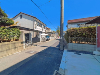【前面道路含む現地写真】 | 名古屋市瑞穂区本願寺町１丁目16【仲介手数料無料】新築一戸建て　1号棟