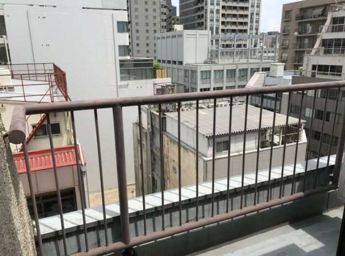 グランドメゾン船場のバルコニー