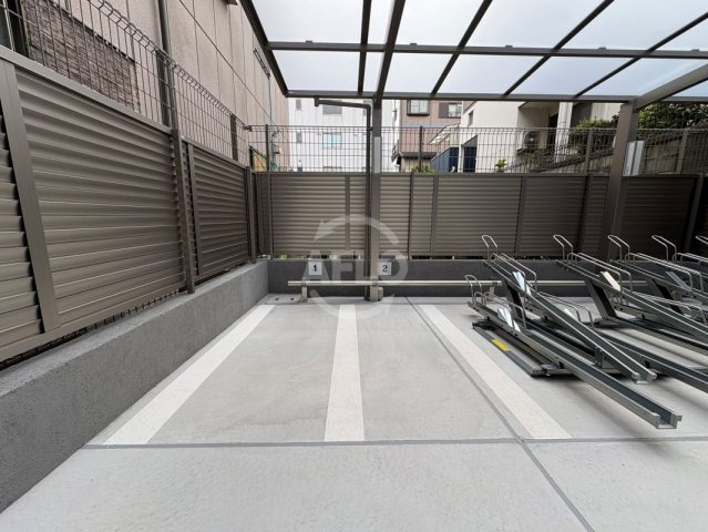 パサログランデ中安井のその他共用部分|パサログランデ中安井　バイク置き場