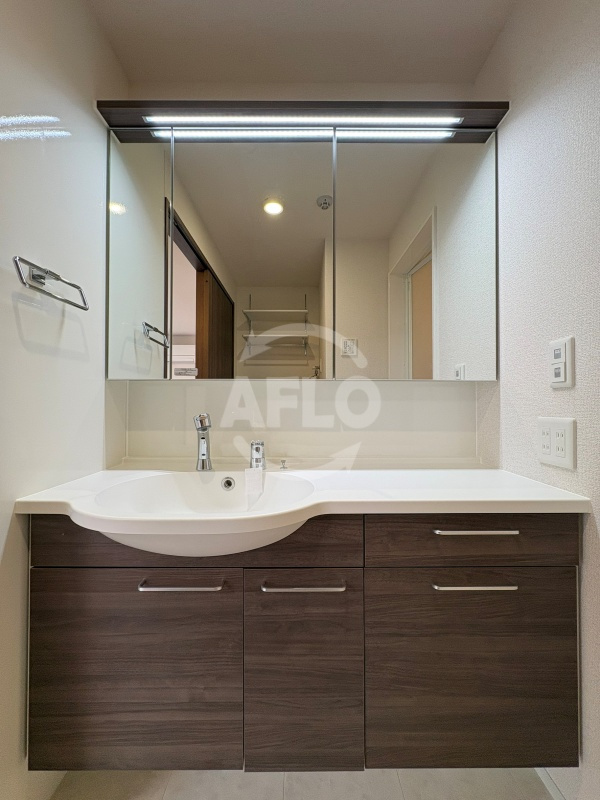 パサログランデ中安井の独立洗面台|パサログランデ中安井　独立洗面台