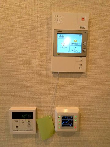 URBAN PARK浅草Ⅱのセキュリティ|多機能なハンズフリーインターホンセキュリティ、リビングの床暖房スイッチ、浴室のオートバススイッチ