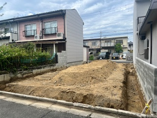 交野市松塚　第1期　売土地の外観