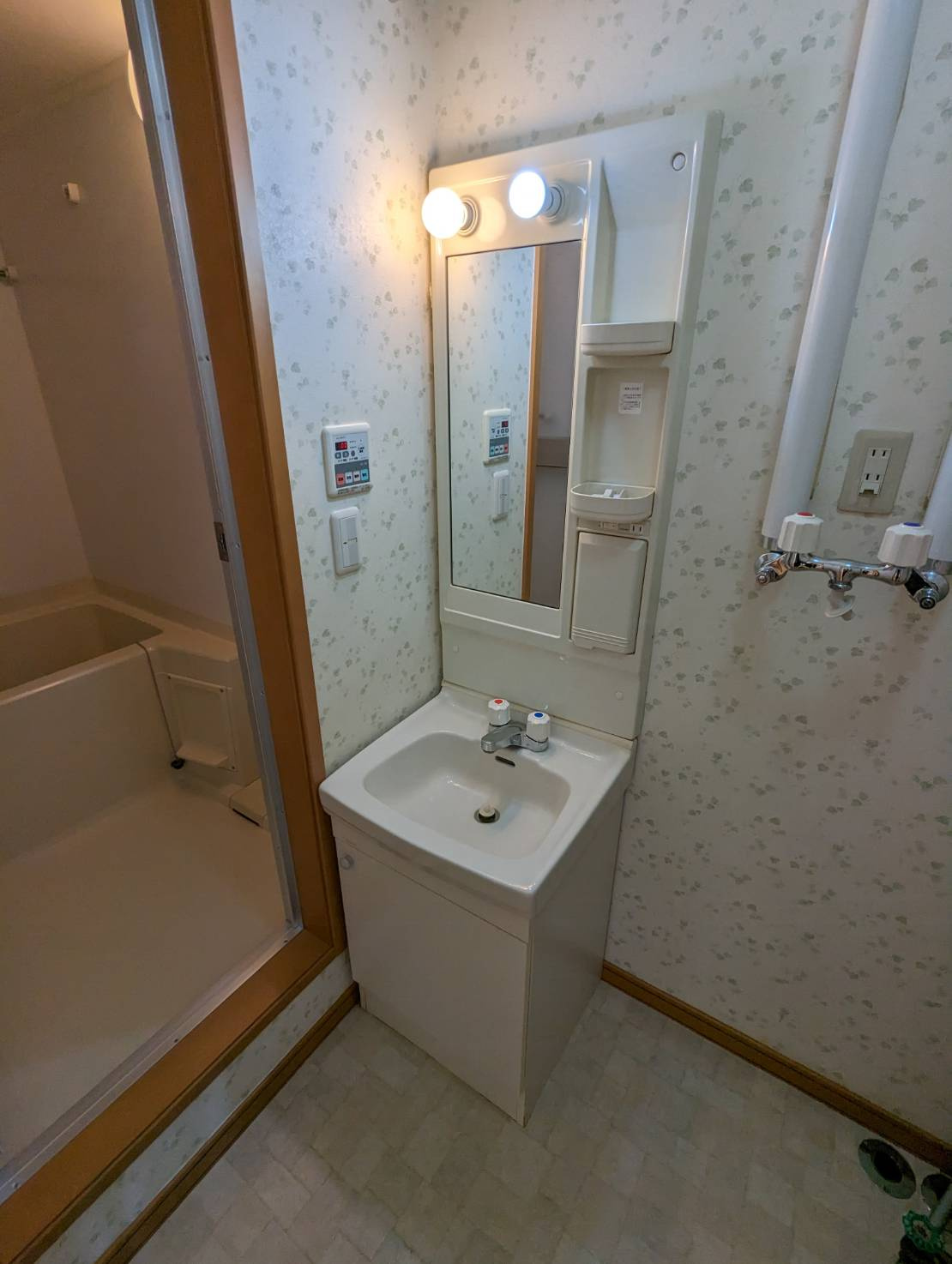 エステートinアースの独立洗面台