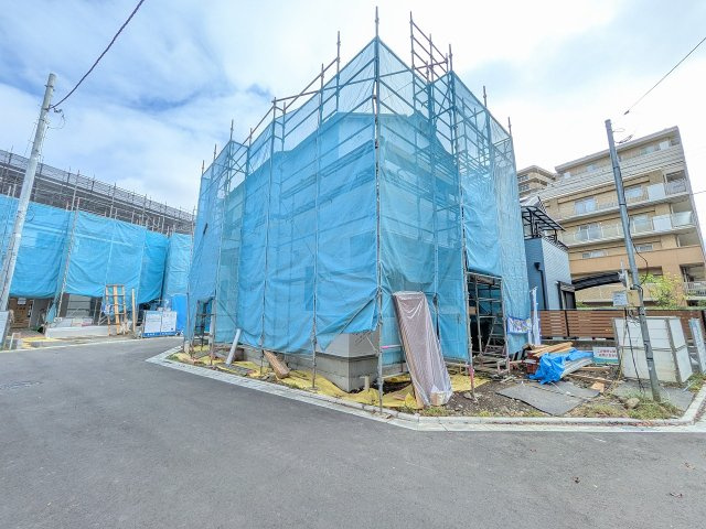 八王子市　大和田町　新築一戸建て　１０期の外観|～京王八王子駅徒歩16分　並列2台駐車可能　省エネ性能認定住宅～