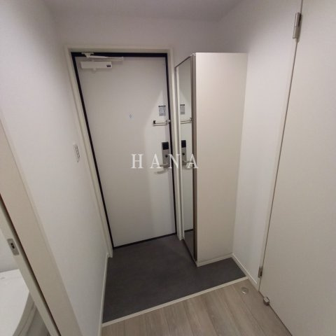 robot home 蒲生の玄関