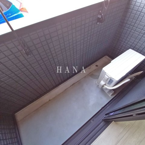 robot home 蒲生のバルコニー