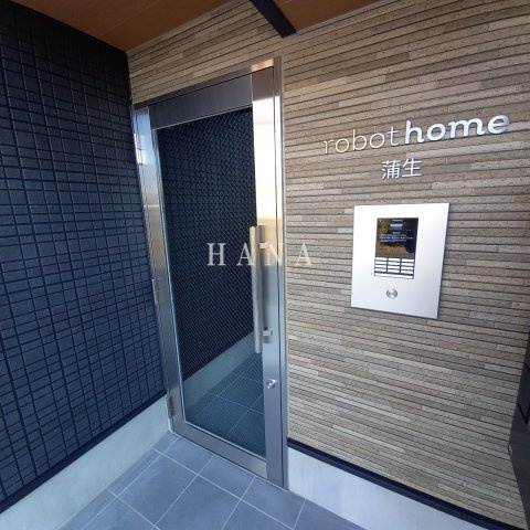 robot home 蒲生のセキュリティ