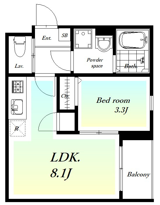 robot home 蒲生の間取り