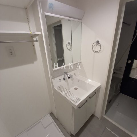 robot home 蒲生の洗面所