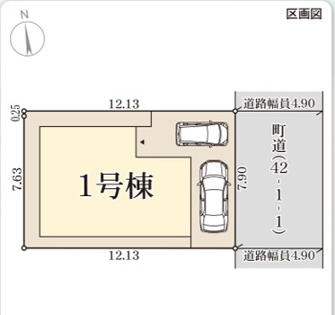【区画図】 | リーブルガーデン播磨町宮西３期 | 区画図