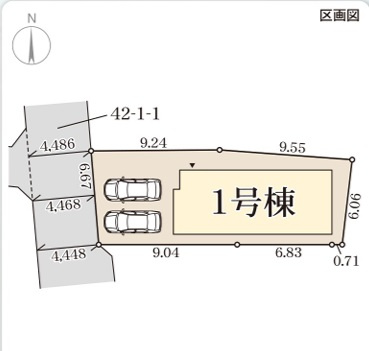 【区画図】 | リーブルガーデン高砂市曽根町８期 | 区画図