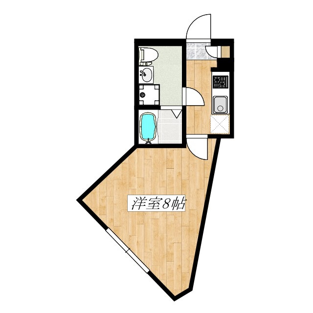 レピュア青砥レジデンスの間取り|南西向きのお部屋です☆