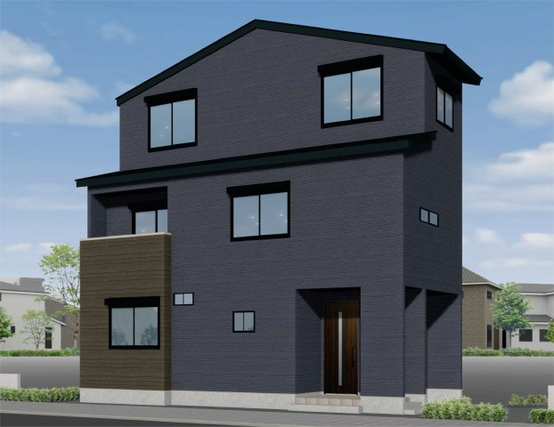 グランフォルテ極楽寺Ⅱの外観パース