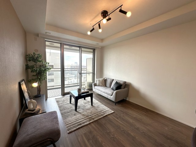 クロスタワー大阪ベイの居間・リビング|リビングダイニング