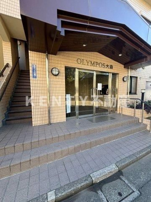 【エントランス】 | オリンポス大森 | 清潔なエントランスです