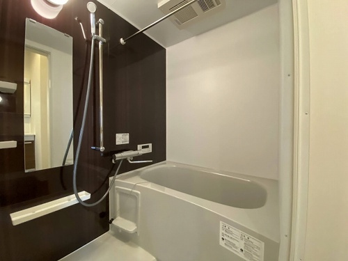 熊本市東区小山５丁目のアパートの浴室