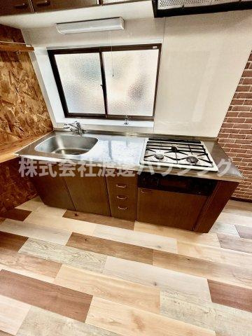 北石切町一戸建のキッチン