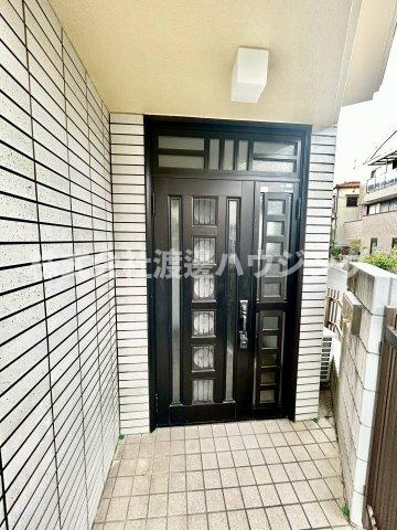 北石切町一戸建のエントランス