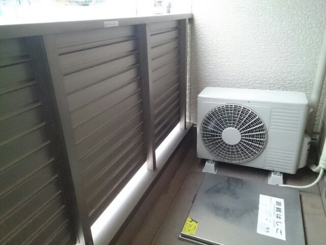 ユーヴェＳⅢのバルコニー