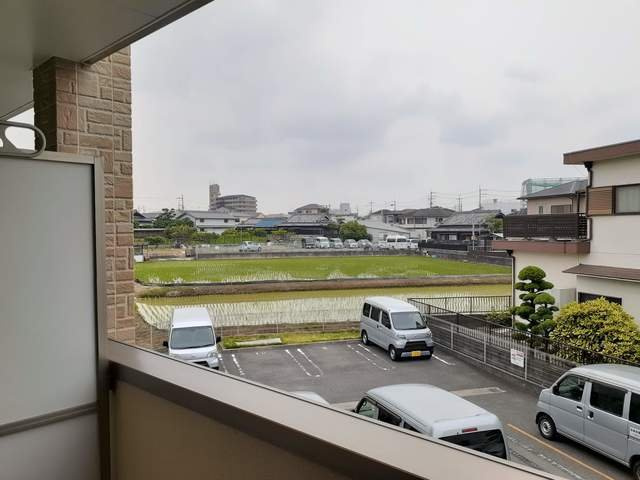 フランメゾンのバルコニー