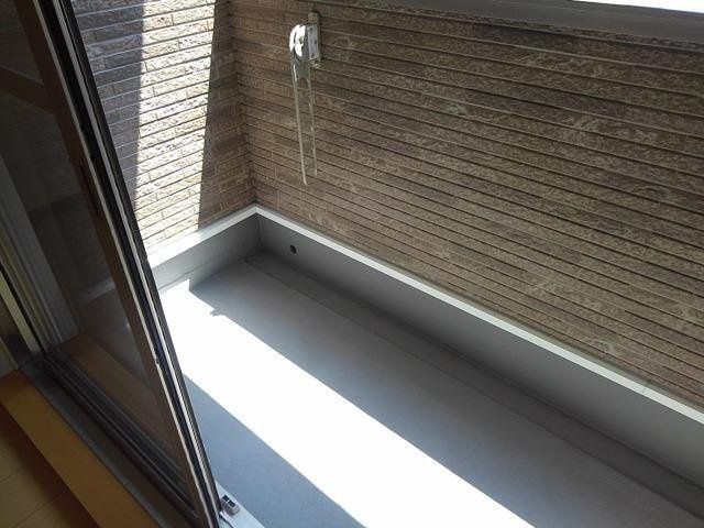 コスモパークのバルコニー