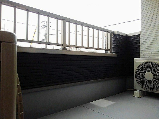 ユーヴェＳ　Ⅵのバルコニー