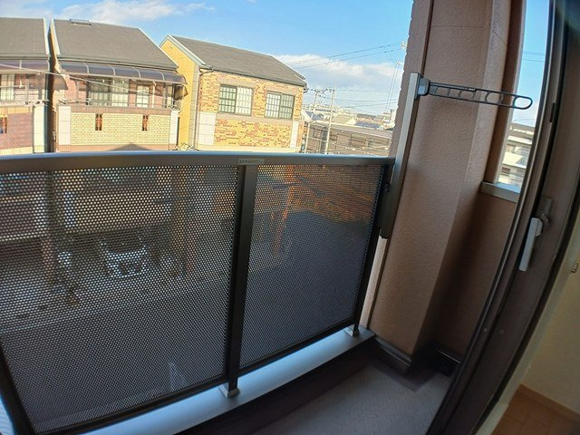 ユーヴェＳⅡのバルコニー