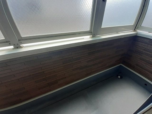 クリスタルブライトのバルコニー