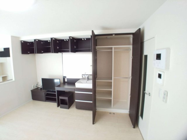 レオネクストケイスピリット桜坂の内装|豊富な収納スペース