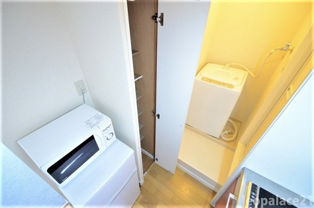 レオパレスアルミックのその他|便利な室内洗濯機置き場♪