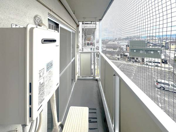 ビレッジハウス旭4号棟のバルコニー|ビレッジハウスの同一物件・同一タイプの間取りの写真です