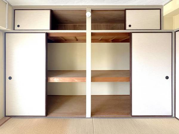 ビレッジハウス旭4号棟の収納|ビレッジハウスの同一物件・同一タイプの間取りの写真です