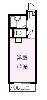 栄和マンション春木Ⅱの間取り