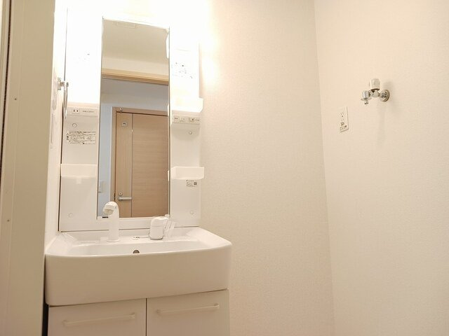 リバーコート浅香の洗面所