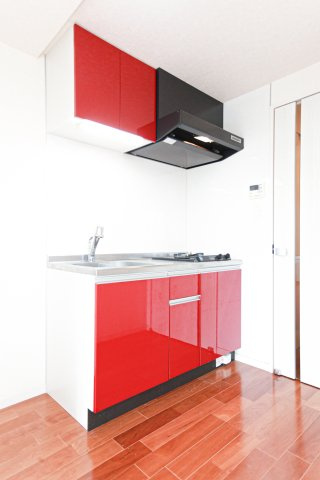 サヴォイ箱崎邸園　10階のキッチン|別号室です。現状優先。