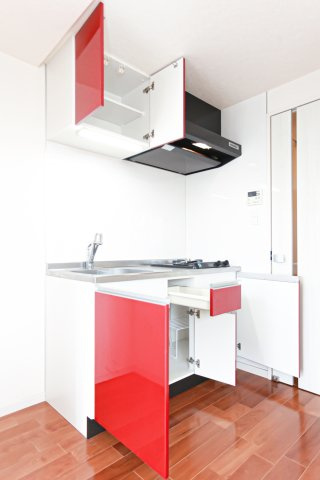 サヴォイ箱崎邸園　10階のキッチン|別号室です。現状優先。