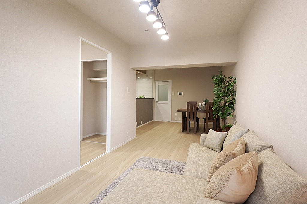 朝日プラザ阿倍野Ⅲの居間・リビング|リビングダイニング