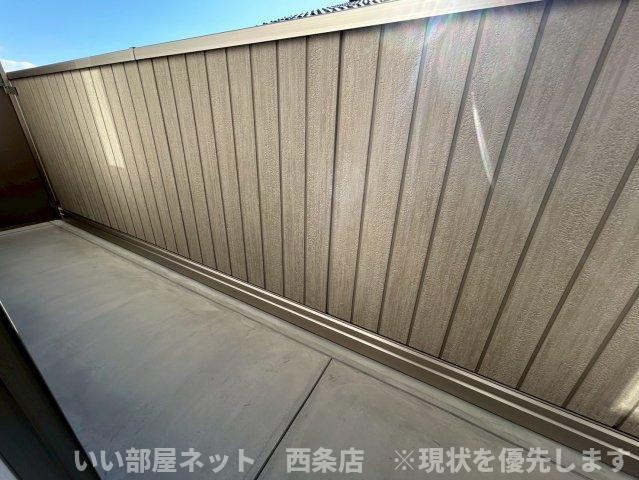 ステラアークのバルコニー