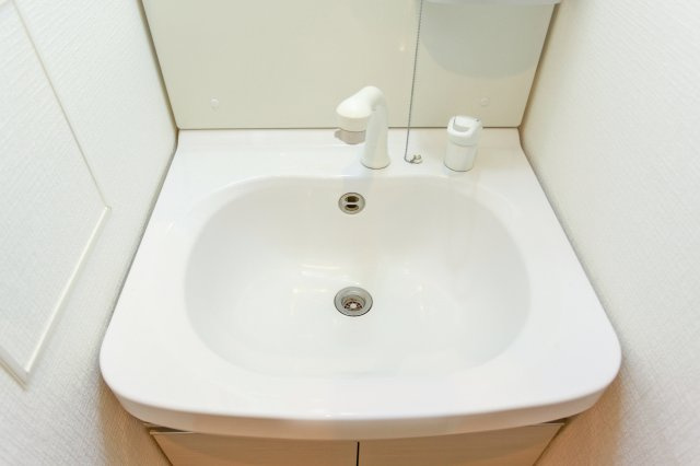 サヴォイ箱崎邸園　8階の独立洗面台|別号室です。現状優先。