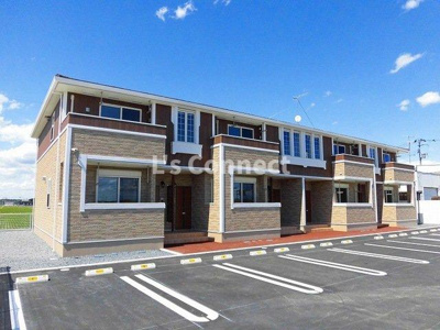 【外観】 | スリーアンジュ | ２０１８年築のアパートです。