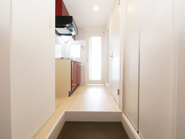 GRECALE天王寺の玄関