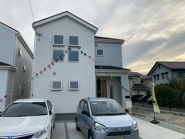 リーブルガーデン.S　長野川中島町御厨第３　一号棟の外観|きれいな外観です