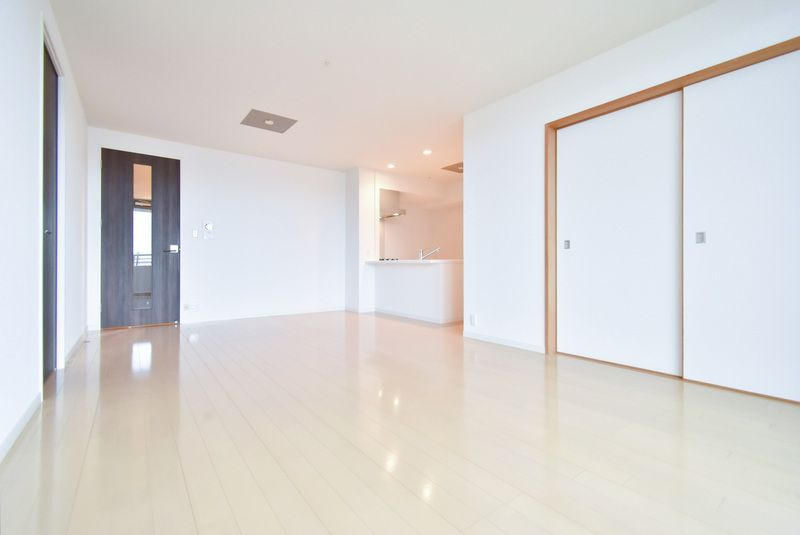 MJR久留米ステーションレジデンスの居間・リビング|広いリビング★