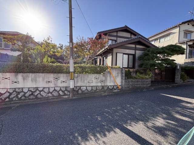 中古戸建　　安東４丁目の前面道路含む現地写真