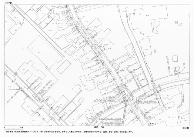 見附市本町3丁目　売土地の地図