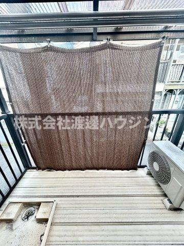 北石切町一戸建7のバルコニー
