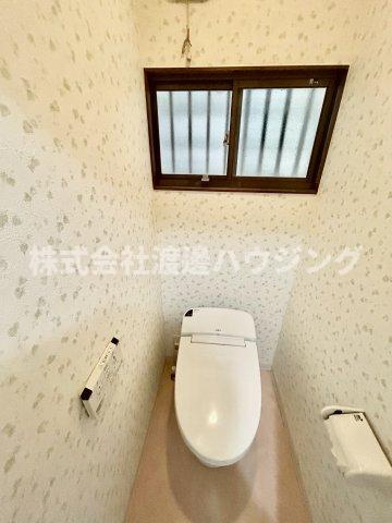 北石切町一戸建7のトイレ