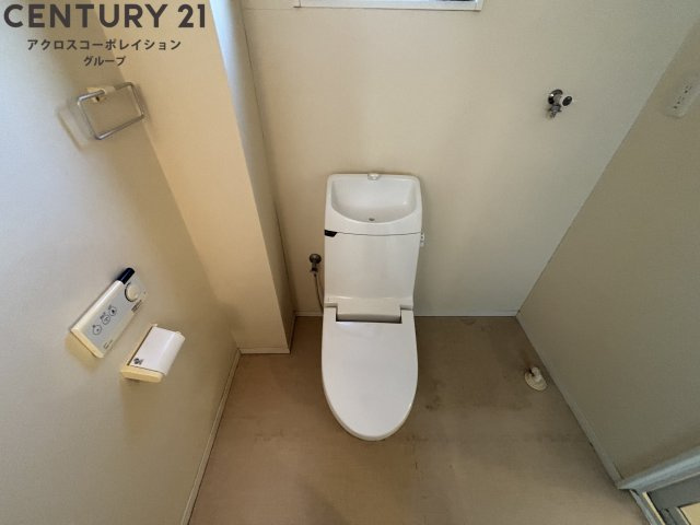 温水洗浄便座付きです☆