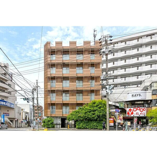 シーズンコート塩釜駅前の外観パース