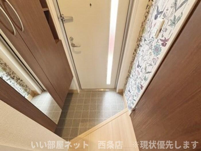 フルール ドゥ リリーの玄関